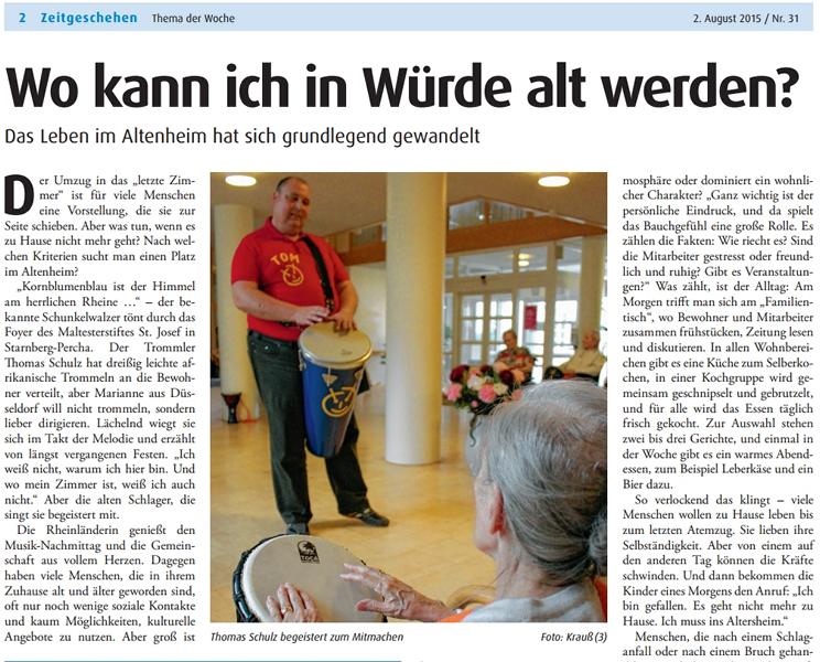 Münchner Kirchenzeitung Nr. 31_2015 Seite 2_Teil 1